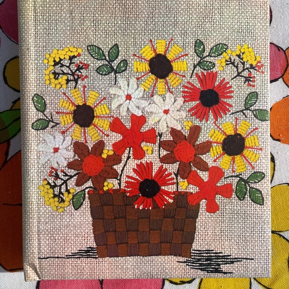 Vintage floral print photo albums - Picture 2 of 5